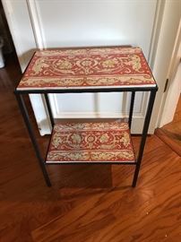 Tile and Iron table