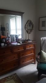 Like New Ashleigh Furniture Bedroom Set.