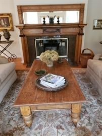 Antique coffee table