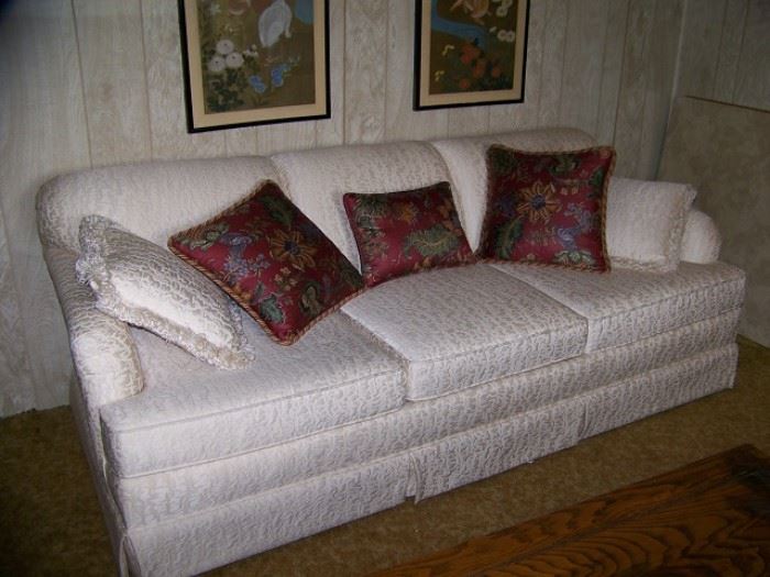Beautiful White Sofa