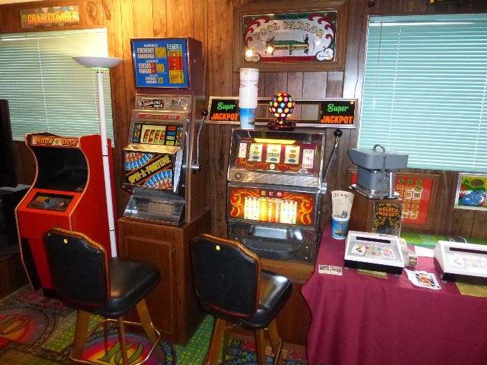 Slot Machines & Video Arcade Games