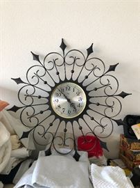 vintage wall clock 