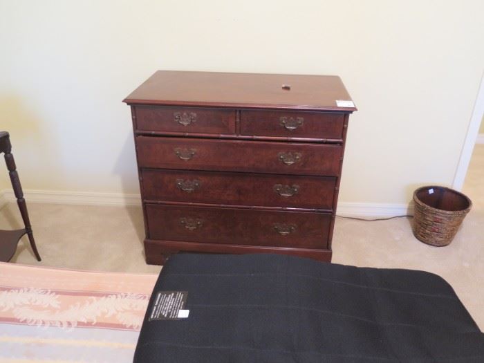 5 drawer antique chest upstairs