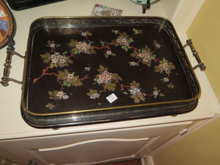 fabulous antique english tray