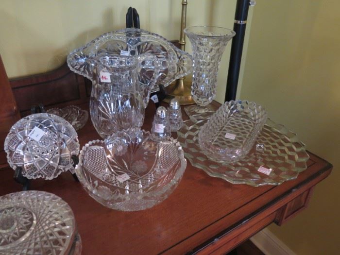 more cut glass and american fostoria