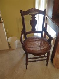 cane seat victorian, 1 of 2 