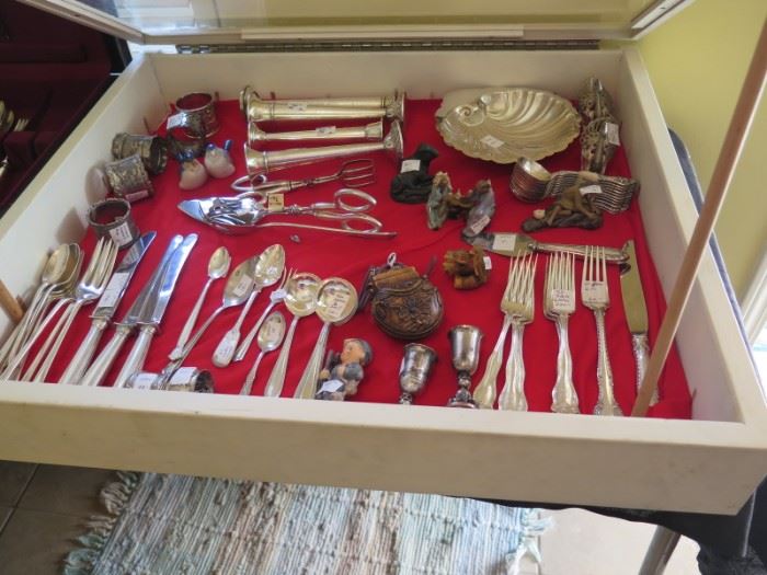 box of  sterling silver and more