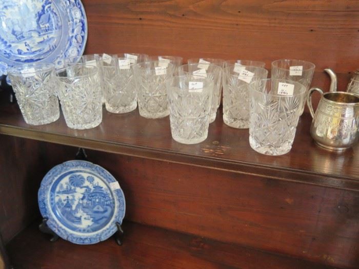 cut glass highball glasses and more