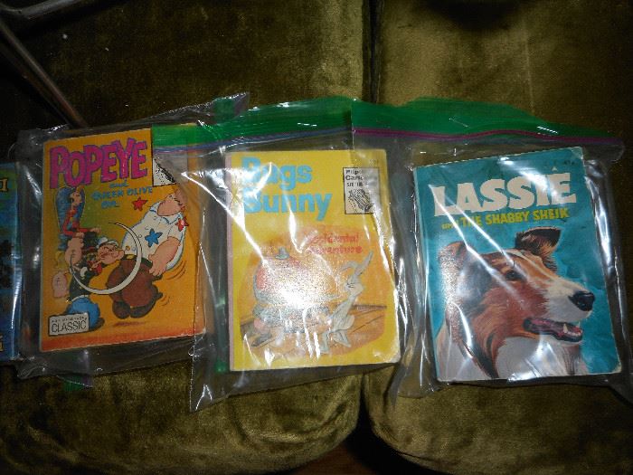 Little Big Books: Popeye, Bugs Bunny, and Lassie