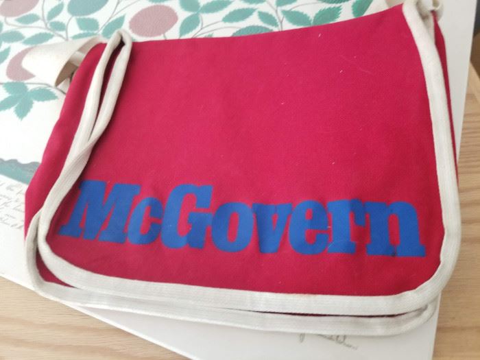 McGovern campaign bag 