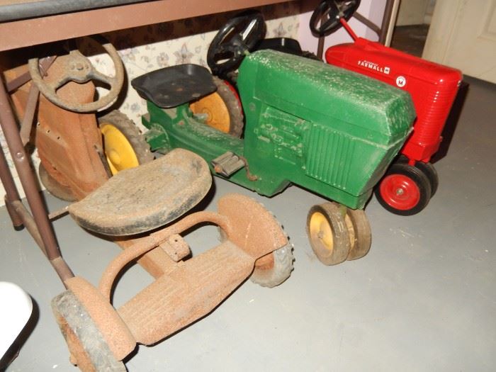Vintage ride-on toys
