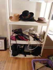 men  and  womens  hats, purses