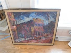 w. kawallis original oil