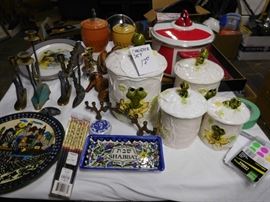 canister  set,plates,menorahs