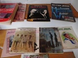 modern  music  books  -1970's etc