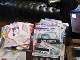 more  vintage  sheet  music