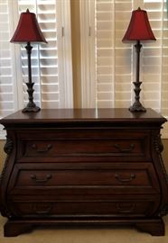 Pair Accent Table Lamps