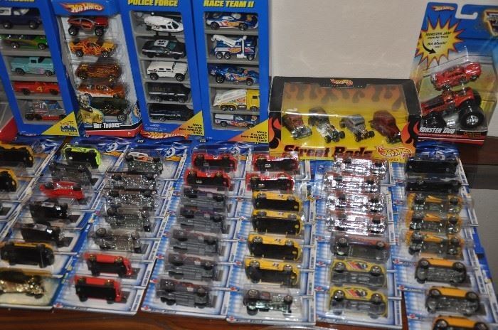 Huge inventory of Hot Wheels in mint condition, including 30th Anniversary Editions, 2002 First Editions, 2002 Series Sets and much, much more! 