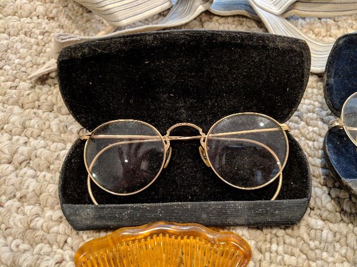 Antique glasses