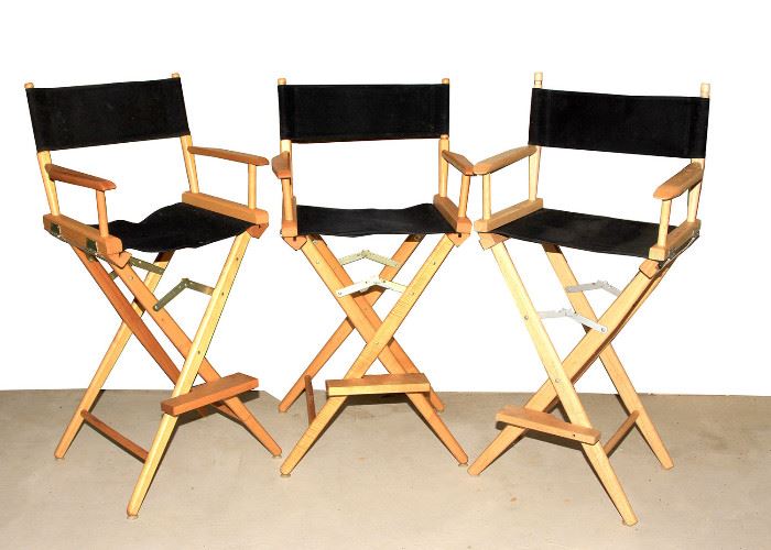 Tall Directors Chairs - New