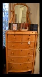 Antique maple dresser with secret compartment