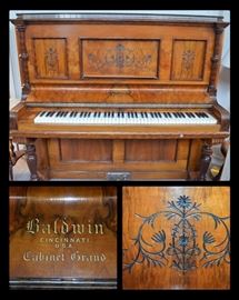 Baldwin cabinet grand piano