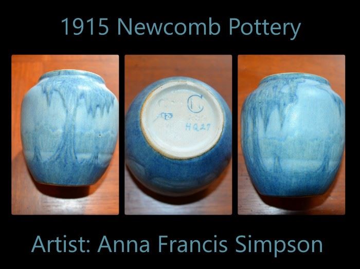 Small Newcomb Pottery piece