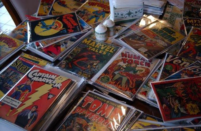 tons comics 20,000 all marvel and dc