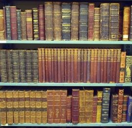 9000 books almost all 1st editions 1800s