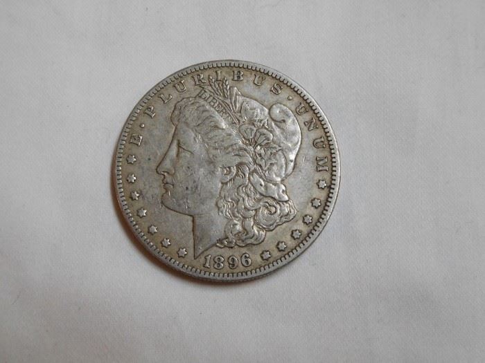 1896 0  Morgan Silver Dollar