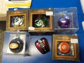 6 Harley Davidson Christmas ornaments