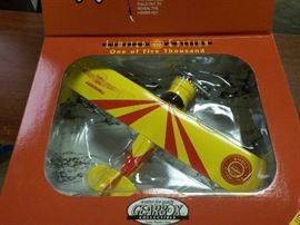 diecast shell oil plane