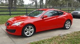 2011 Hyundai Genesis Coupe 
2.0 liter turbo 4-cylinder
Clean!! Non smoker
