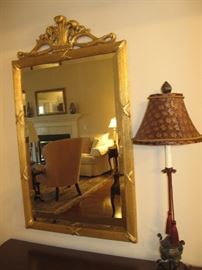 One of the many Mirrors and Lamps...