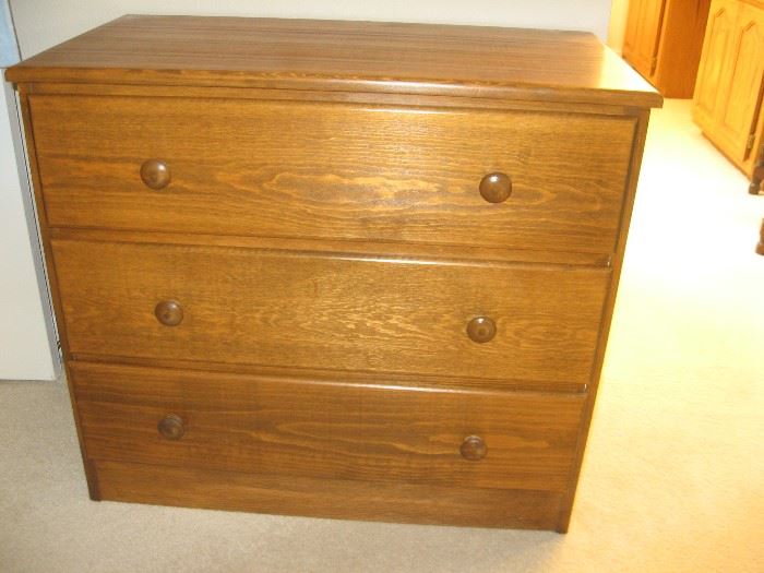 Two Three Drawer Chest...