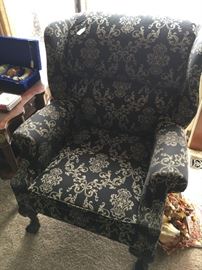 Hancock-Moore Upholstered Wing Back Chair