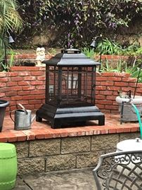 Outdoor fireplace 