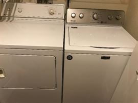Washer and dryer