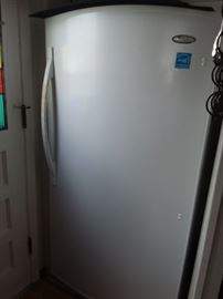 Whirlpool upright freezer, nice and clean!