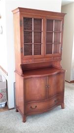 Unique china cabinet by Lammerts Morganton in excellent condition.