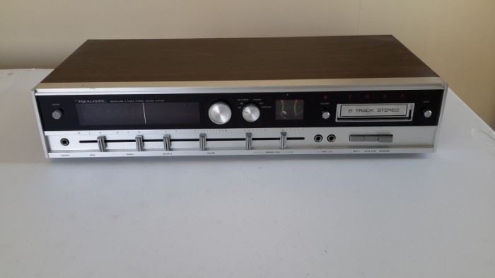 Vintage Realistic Modulaire 8 track Record System.