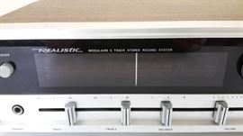 Vintage Realistic Modulaire 8 track Record System.