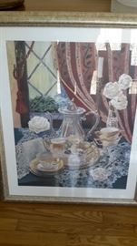 Framed, numbered and signed print from K. Haines Dench.