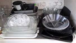 Cookware includes Calphalon, Farberware, Wearever, Wagnerware Magnalite, cast iron and more.