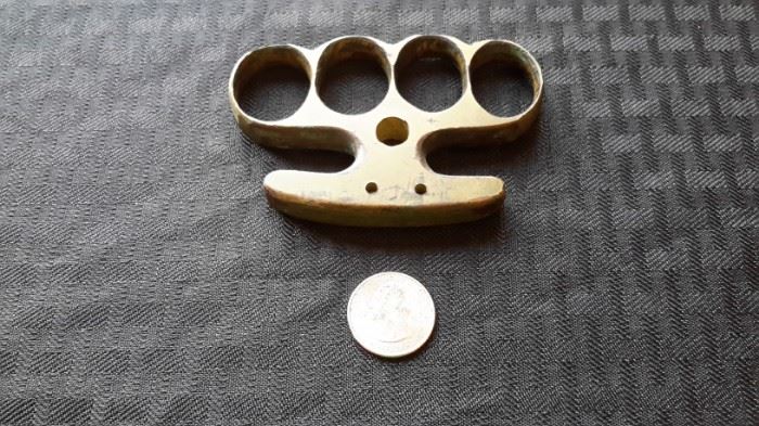 Vintage brass knuckles