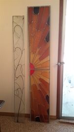 Beautiful stained glass pieces