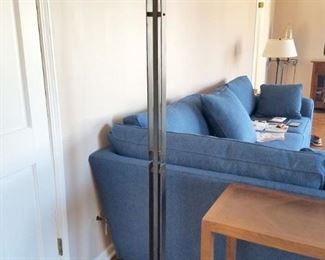 Floor lamp. (Blue sofa in background is not for sale)