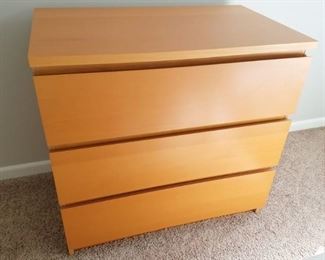 Three drawer chest