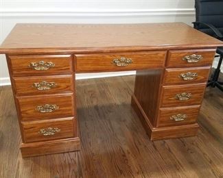 Large desk by Sligh