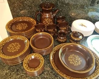 Franciscan "Jamoca" dinnerware